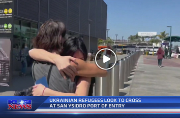 Ukrainian refugees find safety in San Diego